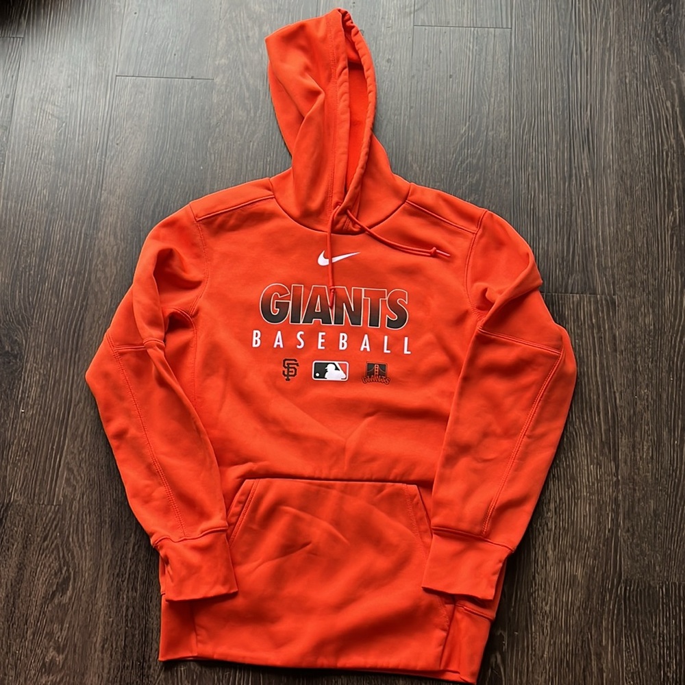 San Francisco Giants Orange Sweatshirt Nike